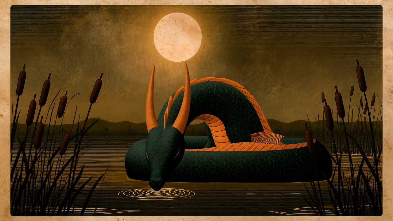 The Walgren Lake monster, the scene's last frame